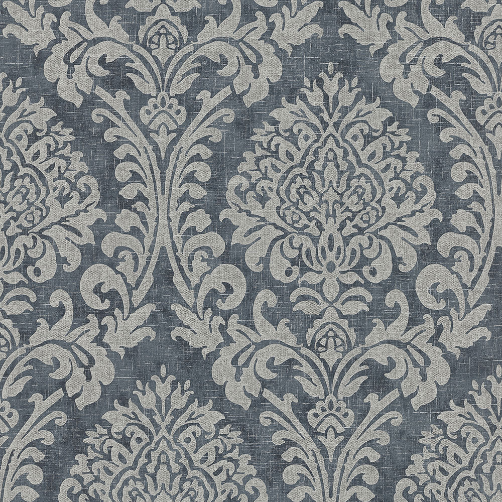Blaue Tapete mit Ornamenten A50101, Vavex 2024