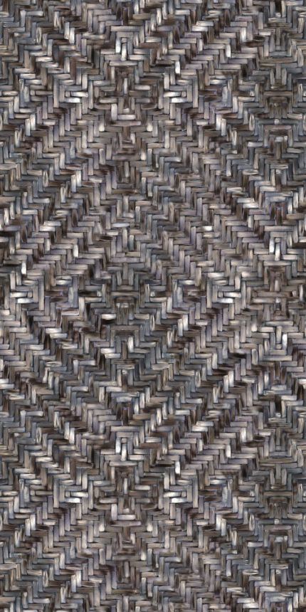 Mural non-woven wallpaper 391562 Weave, 150 x 300 cm, Terra, Eijffinger