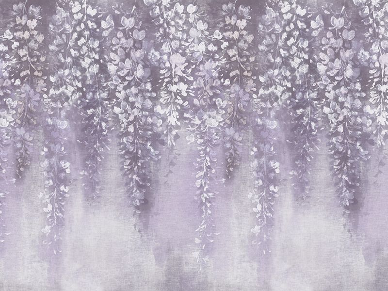 Fototapete, Blätter, Z66894, 5,10 X 3 m, Satin Flowers, Zambaiti Parati