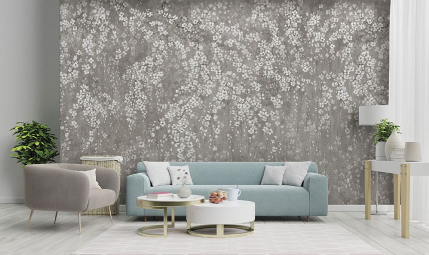 Fototapete Blumen, Z66876, 5,10 X 3 m, Satin Flowers, Zambaiti Parati