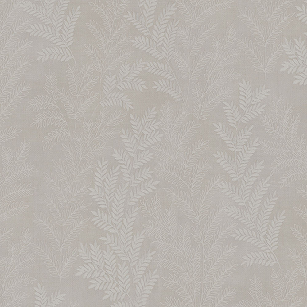 Beigefarbene Tapete, Blätter, Z66813, Satin Flowers, Zambaiti Parati