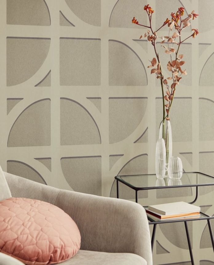 Non-woven wallpaper 395801, Shapes, Bold, Eijffinger