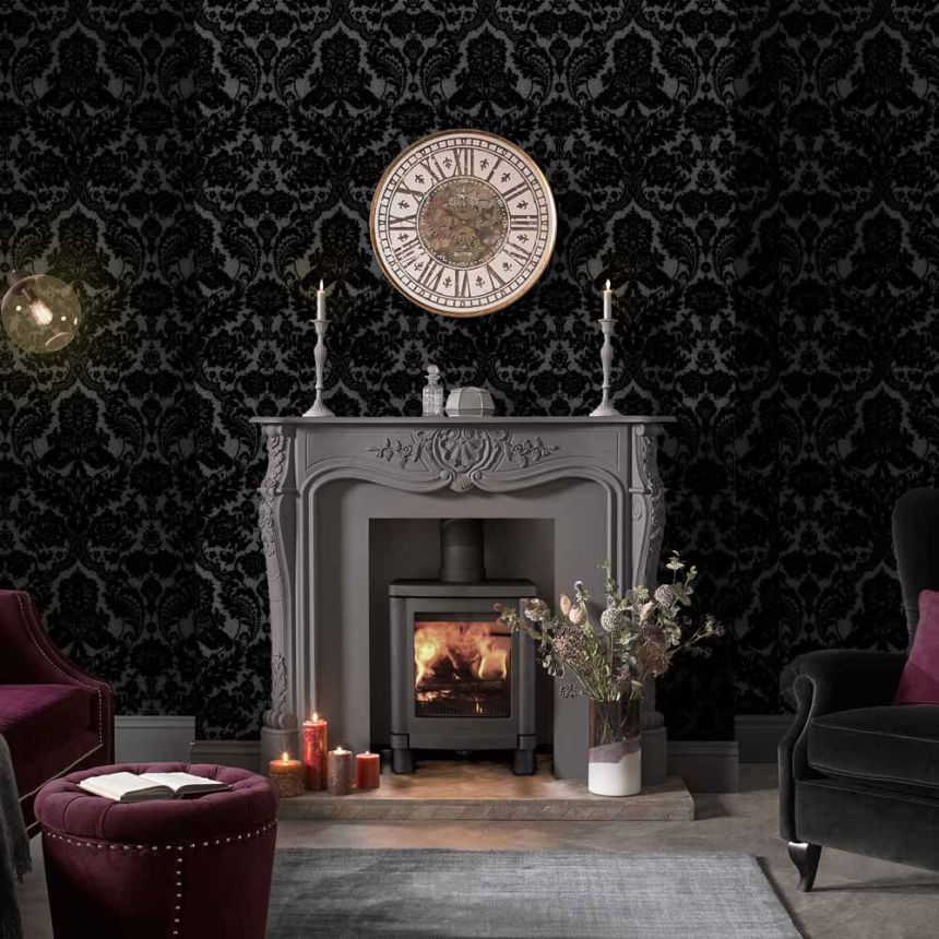 Luxustapete, Flock 106585 Eternal, Graham&Brown