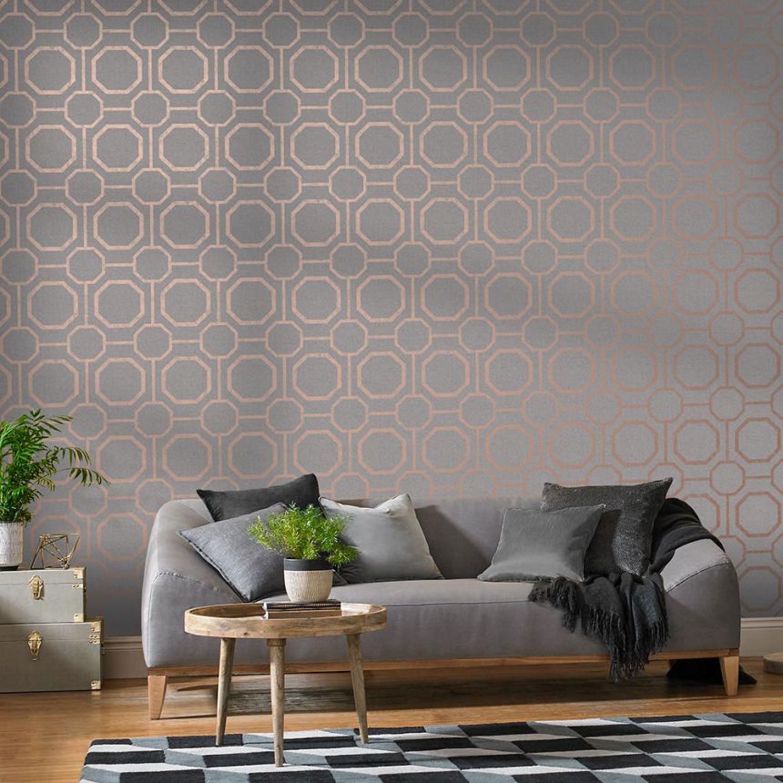 Luxustapete mit geometrischen Mustern 105773 Eternal, Graham&Brown