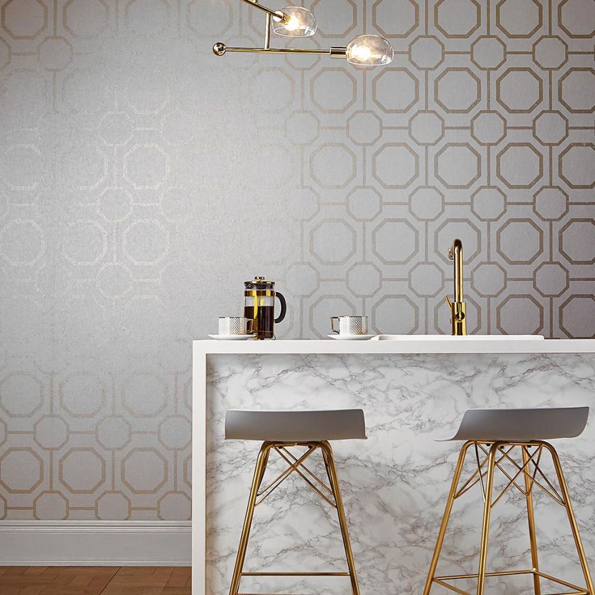 Luxustapete mit geometrischen Mustern 105770 Eternal, Graham&Brown