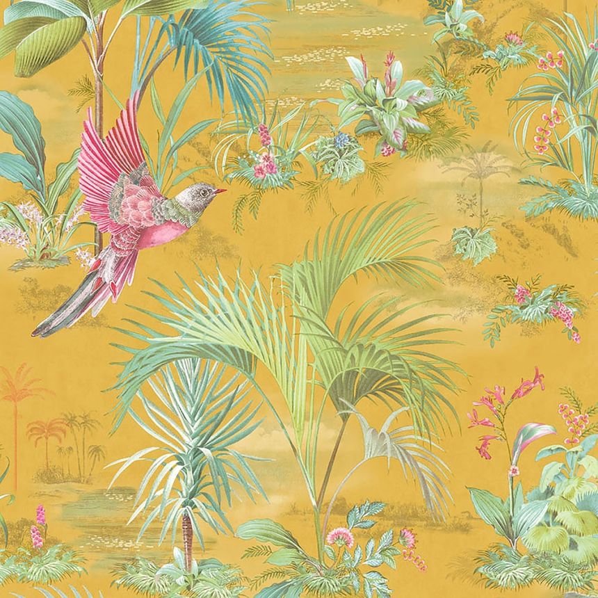 Vliestapete, Palmblätter, Vögel, 300143, Pip Studio 5, Eijffinger