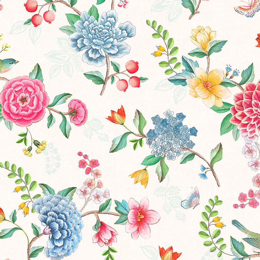 Florale Vliestapete mit Vinyloberfläche 300100, Pip Studio 5, Eijffinger