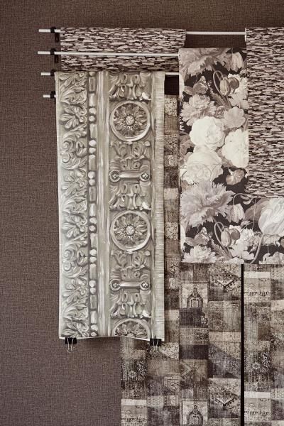 Braun-schwarze Vliestapete 358054, Masterpiece, Eijffinger