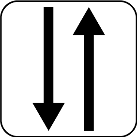 Gestürzt kleben